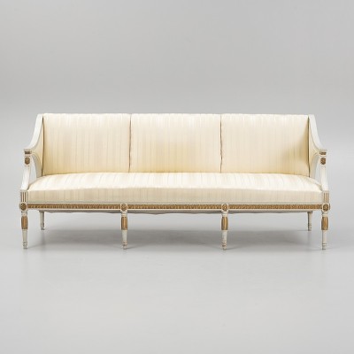 Luxurious Late Gustavian living room set