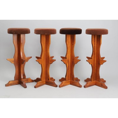 Wooden bar stools