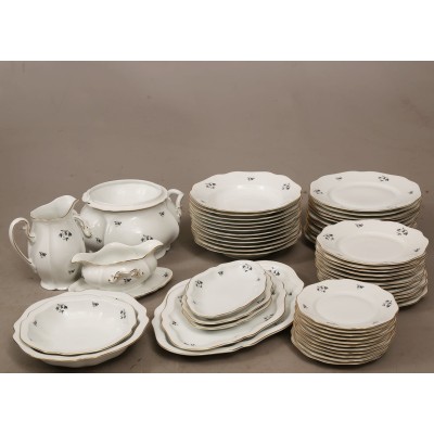 57-piece Czechoslovakian dinner service