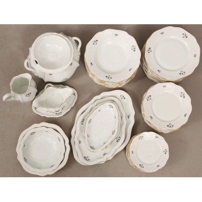 57-piece Czechoslovakian dinner service