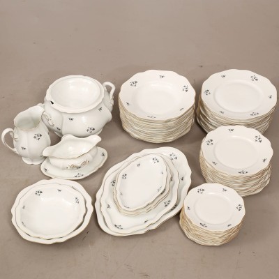 57-piece Czechoslovakian dinner service