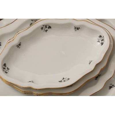 57-piece Czechoslovakian dinner service