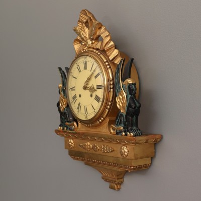 Empire style clock