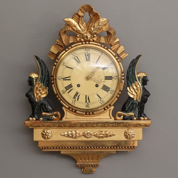 Empire style clock