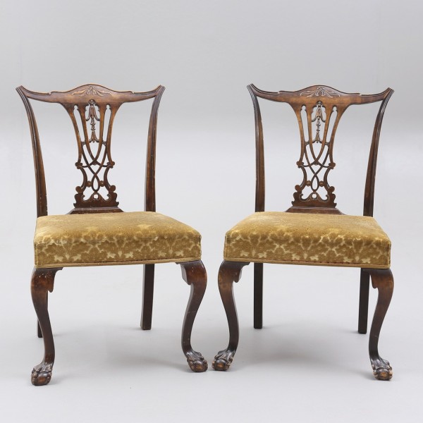 Chippendales style chairs