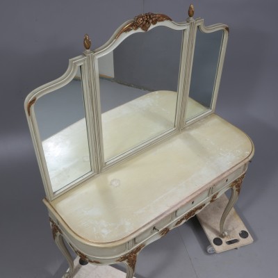 Rococo style makeup table