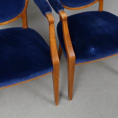 Antique armchairs