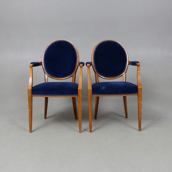 Antique armchairs