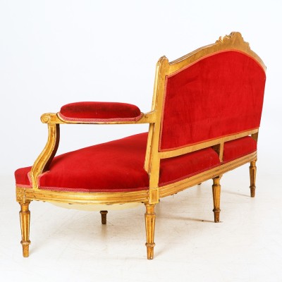 Liudviko XVI stiliaus sofa